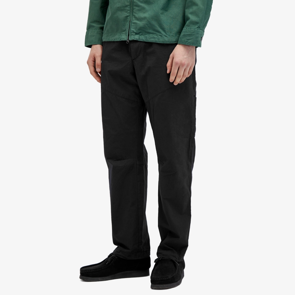 CP Company Men's Micro Reps Carpenter Trosuer Black